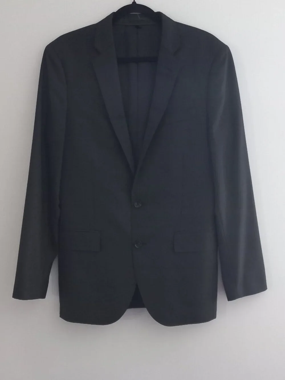 J.CREW LORO PIANA Ludlow slim fit 2 pc suit 38R/31x32 Black - Picture 3 of 15